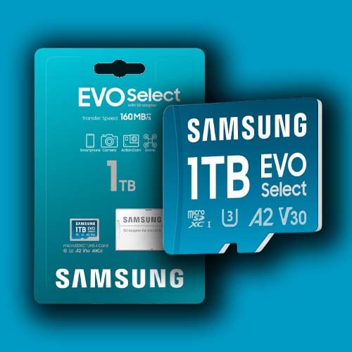 1TB Samsung Evo Select widget