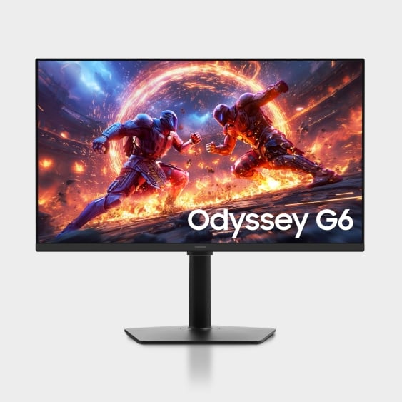 Key art for the Samsung Odyssey G6 (G60H).