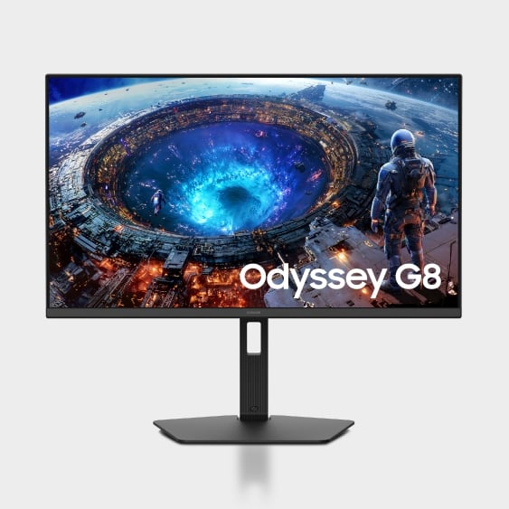 Key art for the Samsung Odyssey G8 (G80HF).