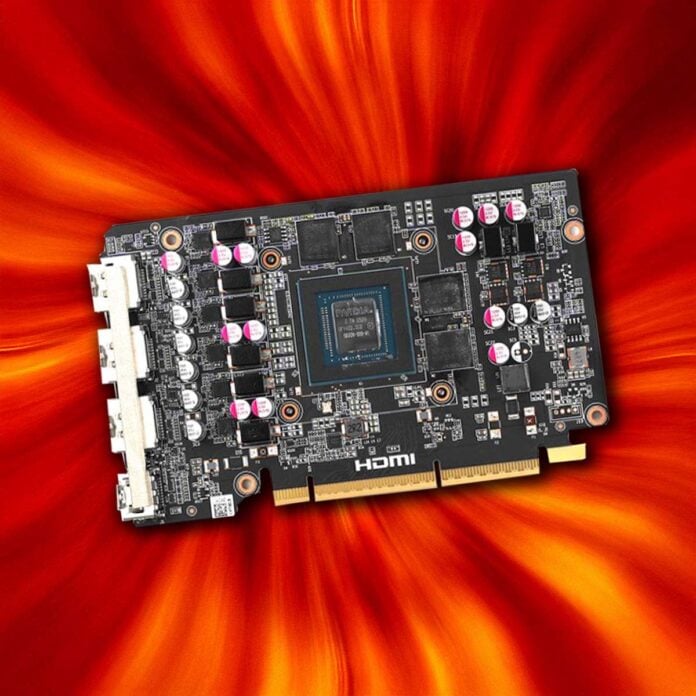 Zotac GeForce RTX 5060 Ti card with no power connector