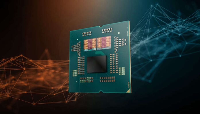 AMD Ryzen processor.