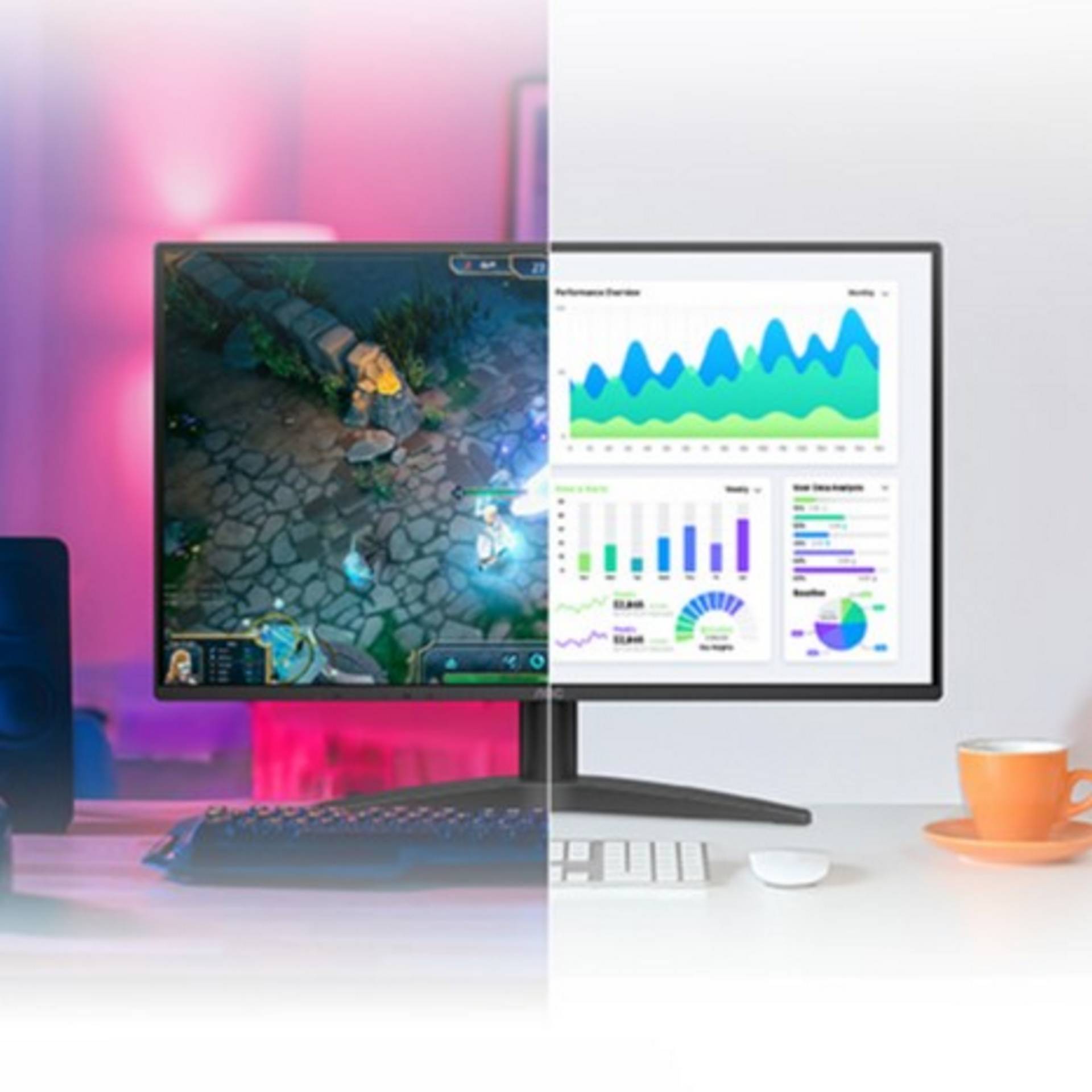 AOC just launched two new 144Hz QHD gaming monitors, and their prices are astoundingly low