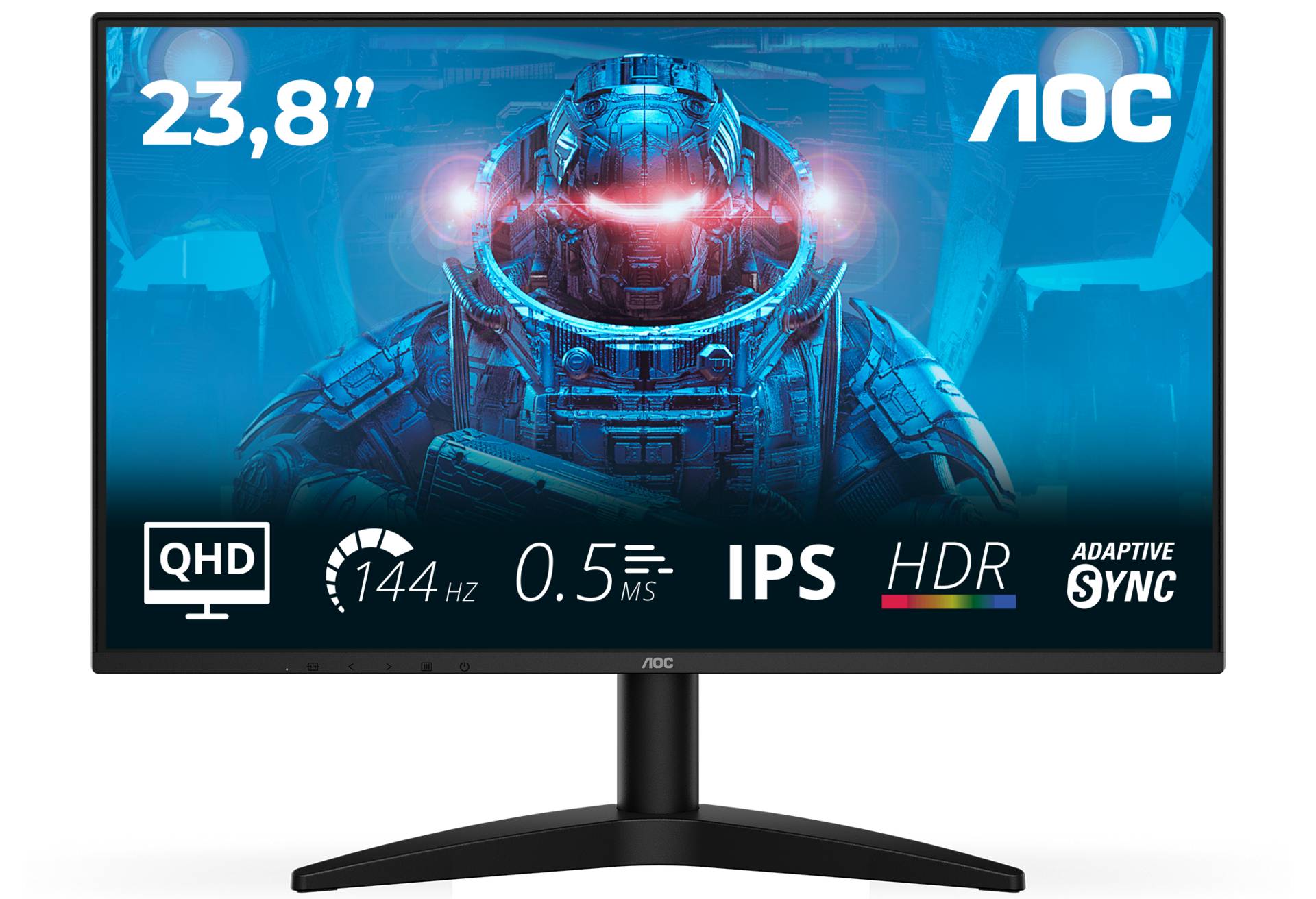 AOC just launched two new 144Hz QHD gaming monitors, and their