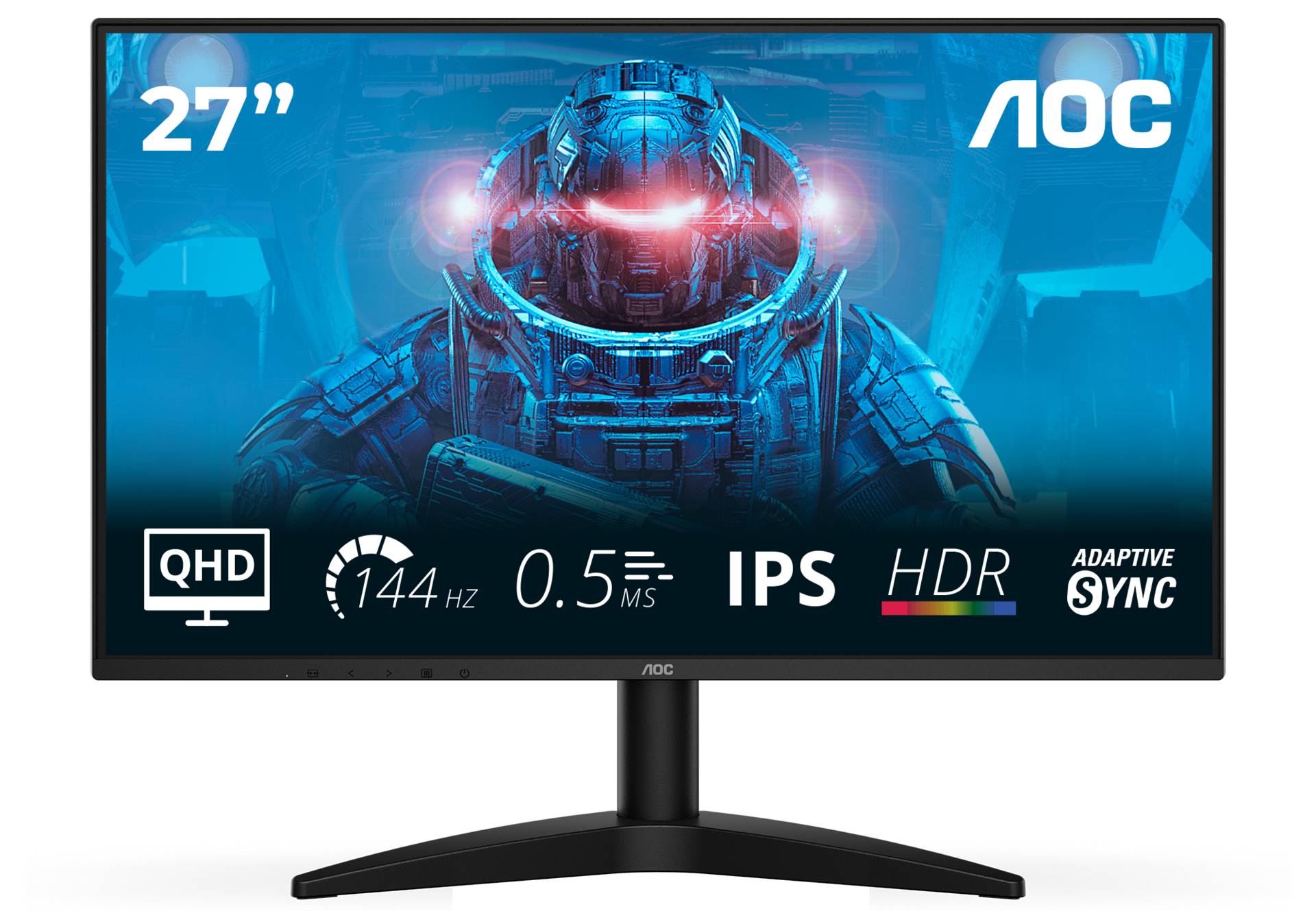 AOC just launched two new 144Hz QHD gaming monitors, and their