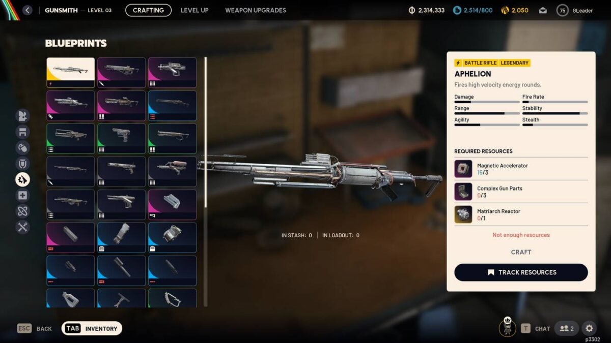 ARC Raiders - Crafting.