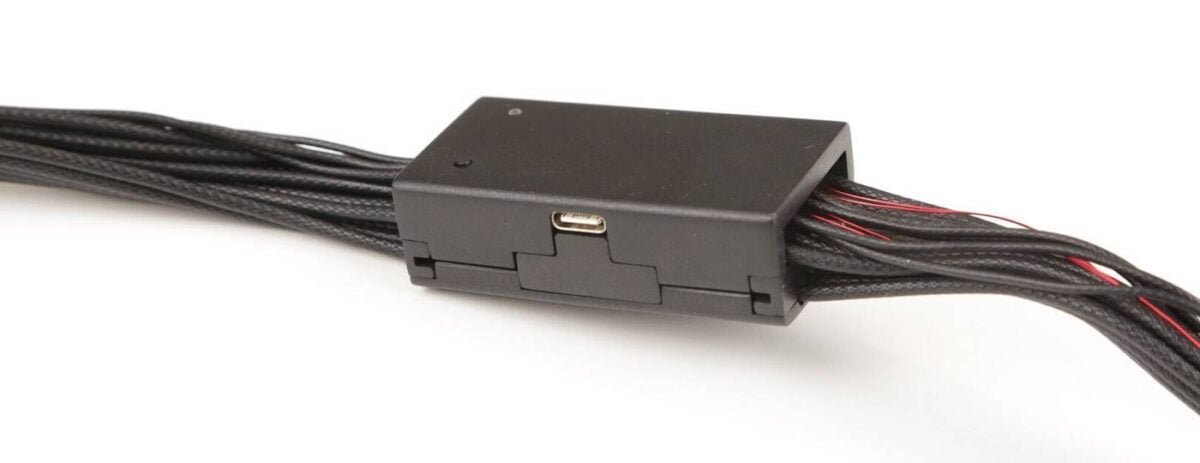 Cybenetics anti-melt cable adapter.