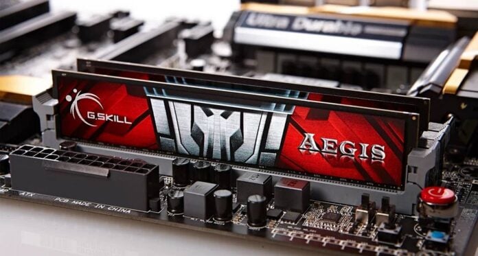 G.Skill DDR3 memory.