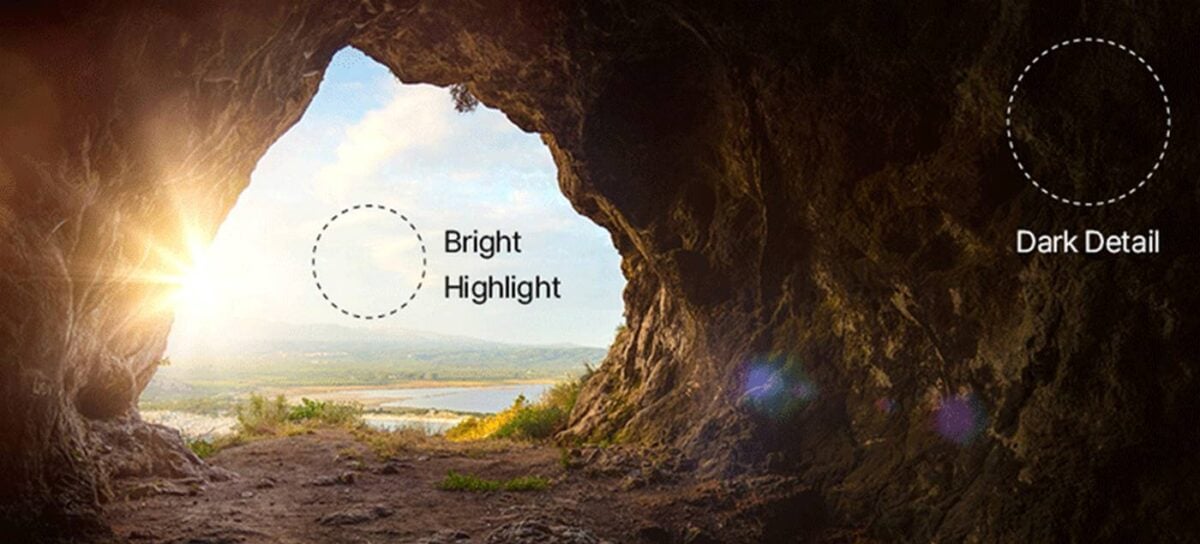 HDR content example.