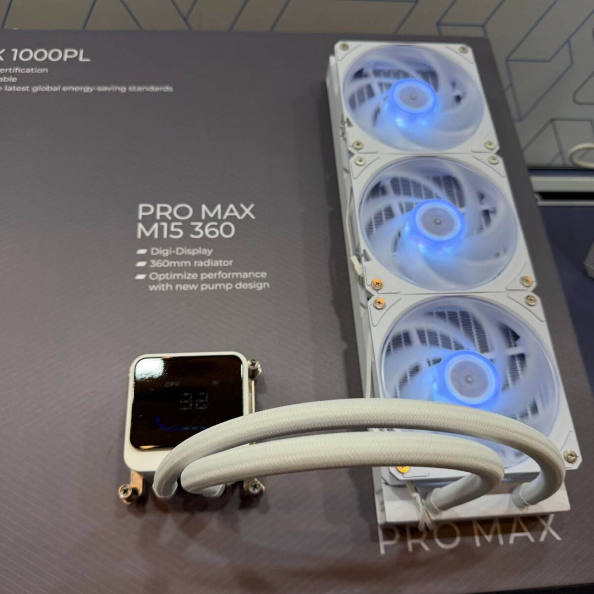 MSI Pro Max liquid cooler.