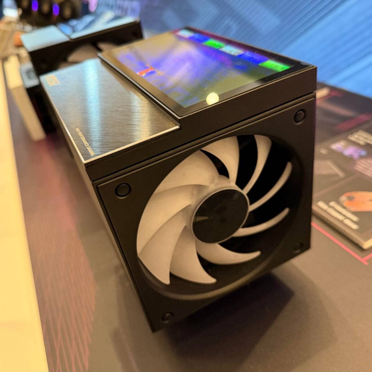 MSI dual-tower air cooler.