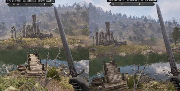 Nvidia DLSS 4.5 in Oblivion.