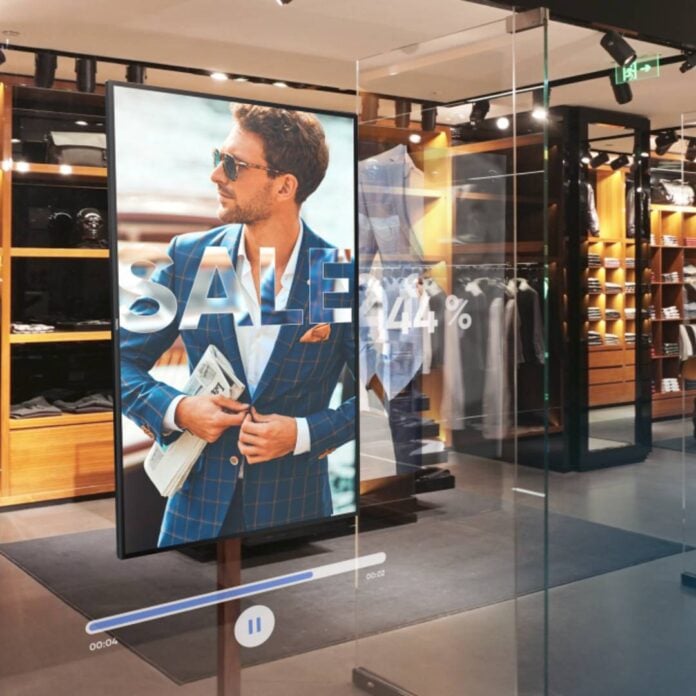 Philips digital signage.