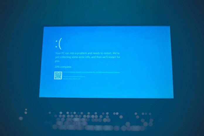Windows BSOD.