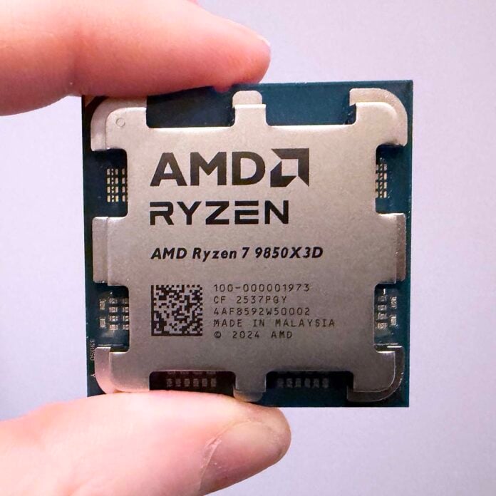 AMD Ryzen 7 9850X3D at CES 2026