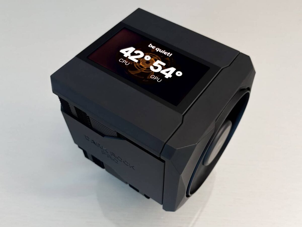 be quiet! Dark Rock Pro 6 IO LCD.