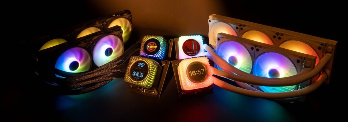 be quiet! Light Loop IO LCD.