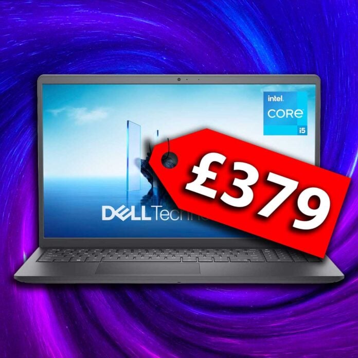 Dell 15 £379 laptop deal