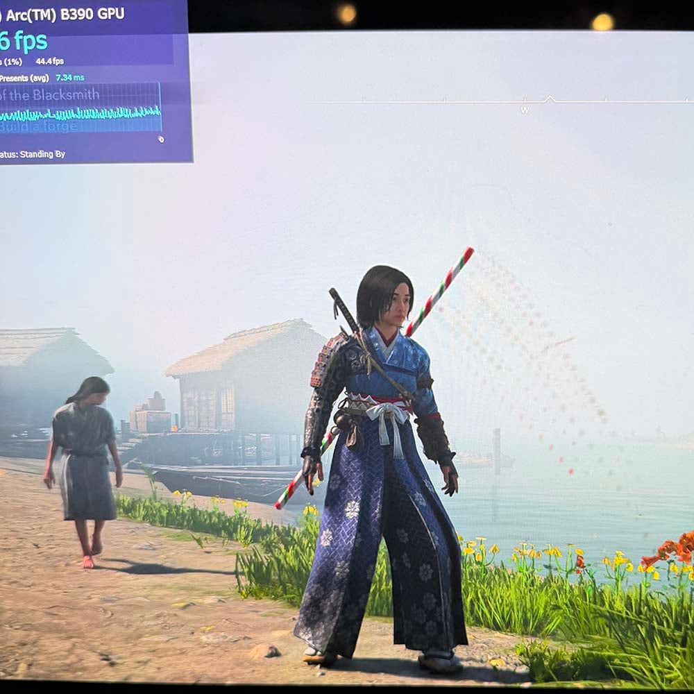 Intel Panther Lake multi frame gen confusion in Assassin's Creed Shadows