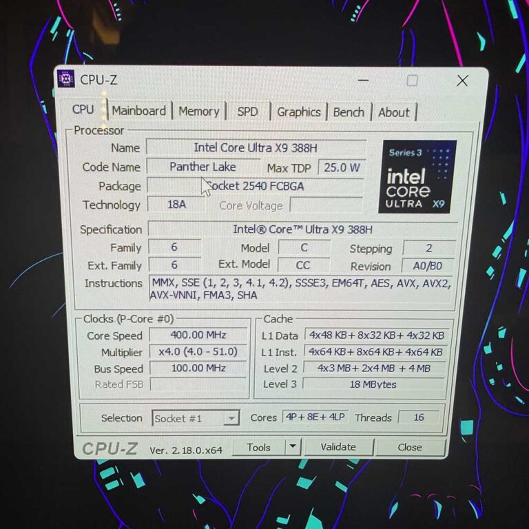 I just benchmarked Intel's new Panther Lake GPU, and AMD should be ...