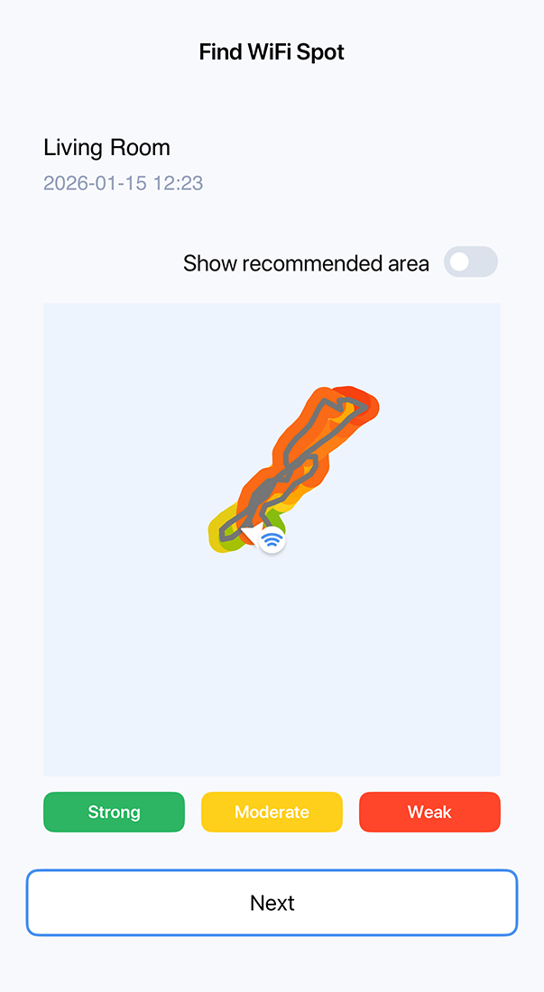 MSI Roamii Be Pro review: WiFi coverage map