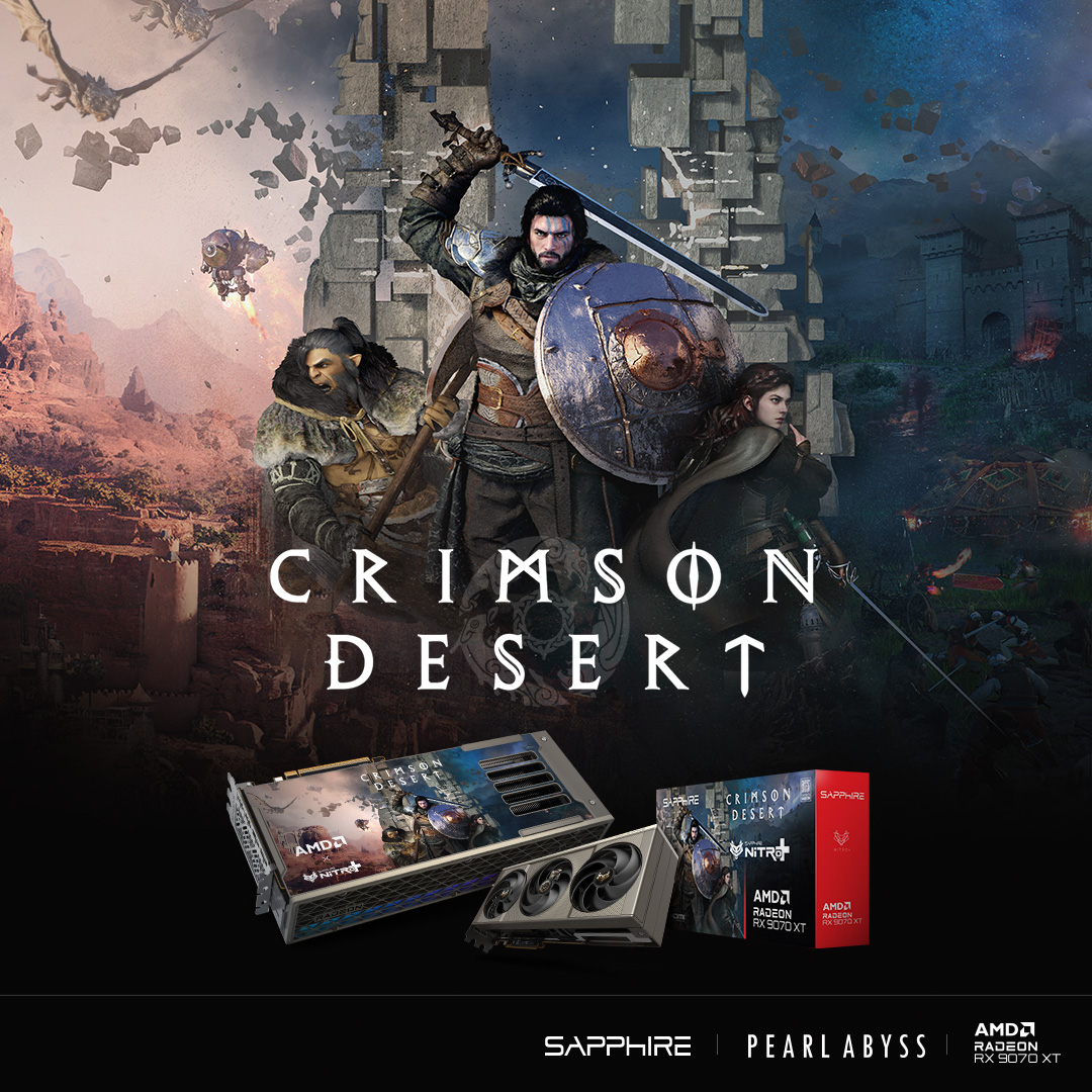 Sapphire Radeon RX 9070 XT Crimson Desert