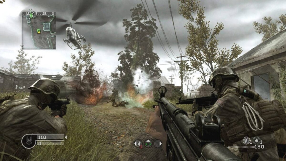 Call of Duty Modern Warfare.