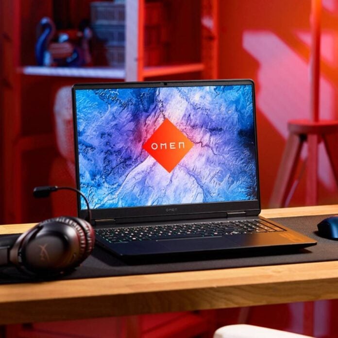 HP Omen gaming laptop.