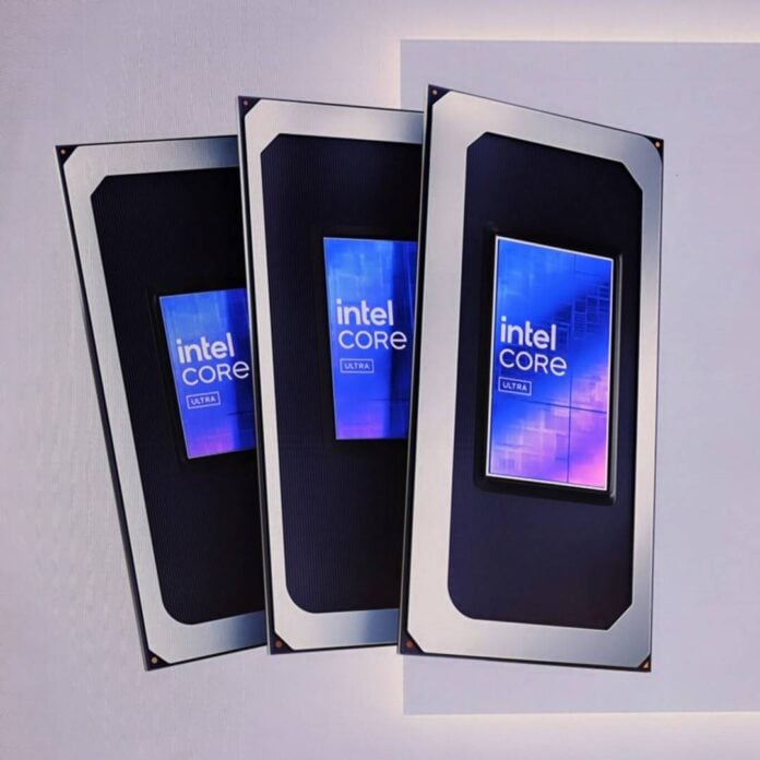 Intel Core Ultra CPUs.