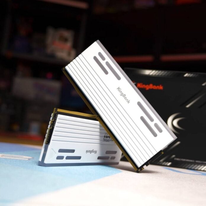 KingBank DDR5-6000 memory kit using CXMT chips..