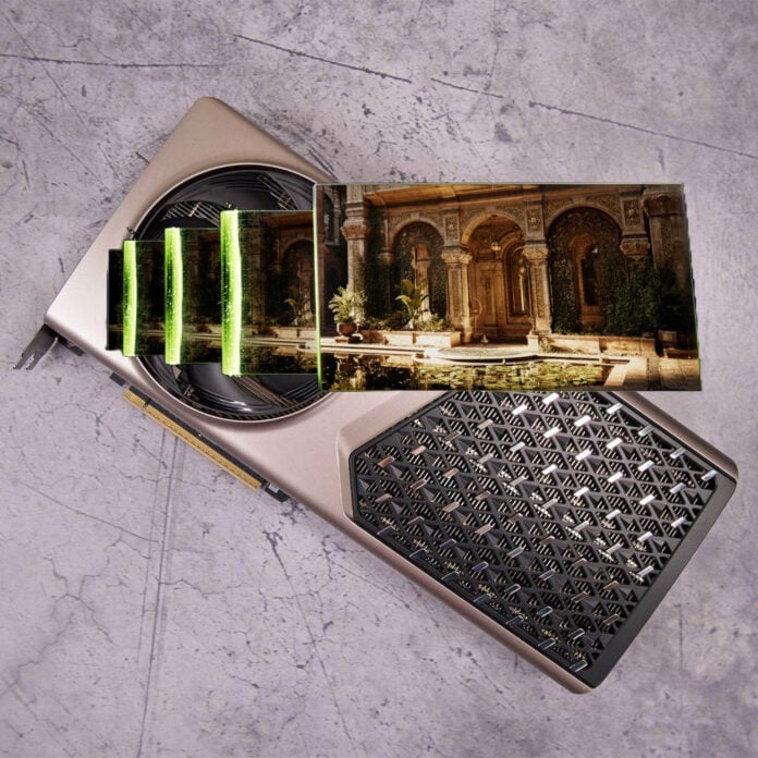 MSI Nvidia RTX 5080 graphics card with DLSS MFG.