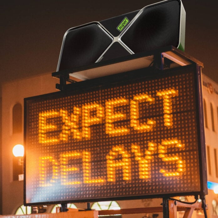 Nvidia RTX 50 Super delay.