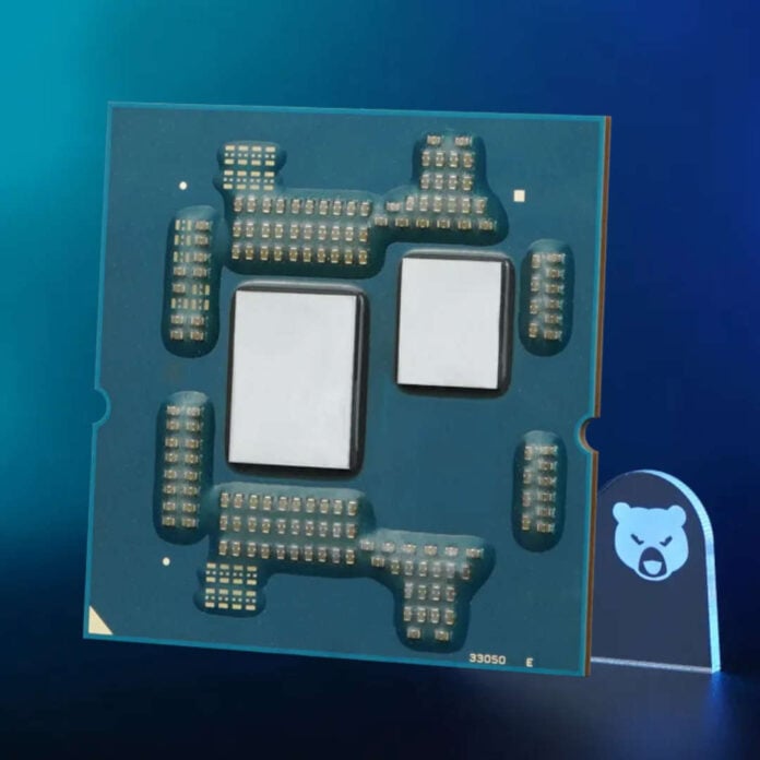 Thermal Grizzly delidded AMD Ryzen 7 9850X3D.