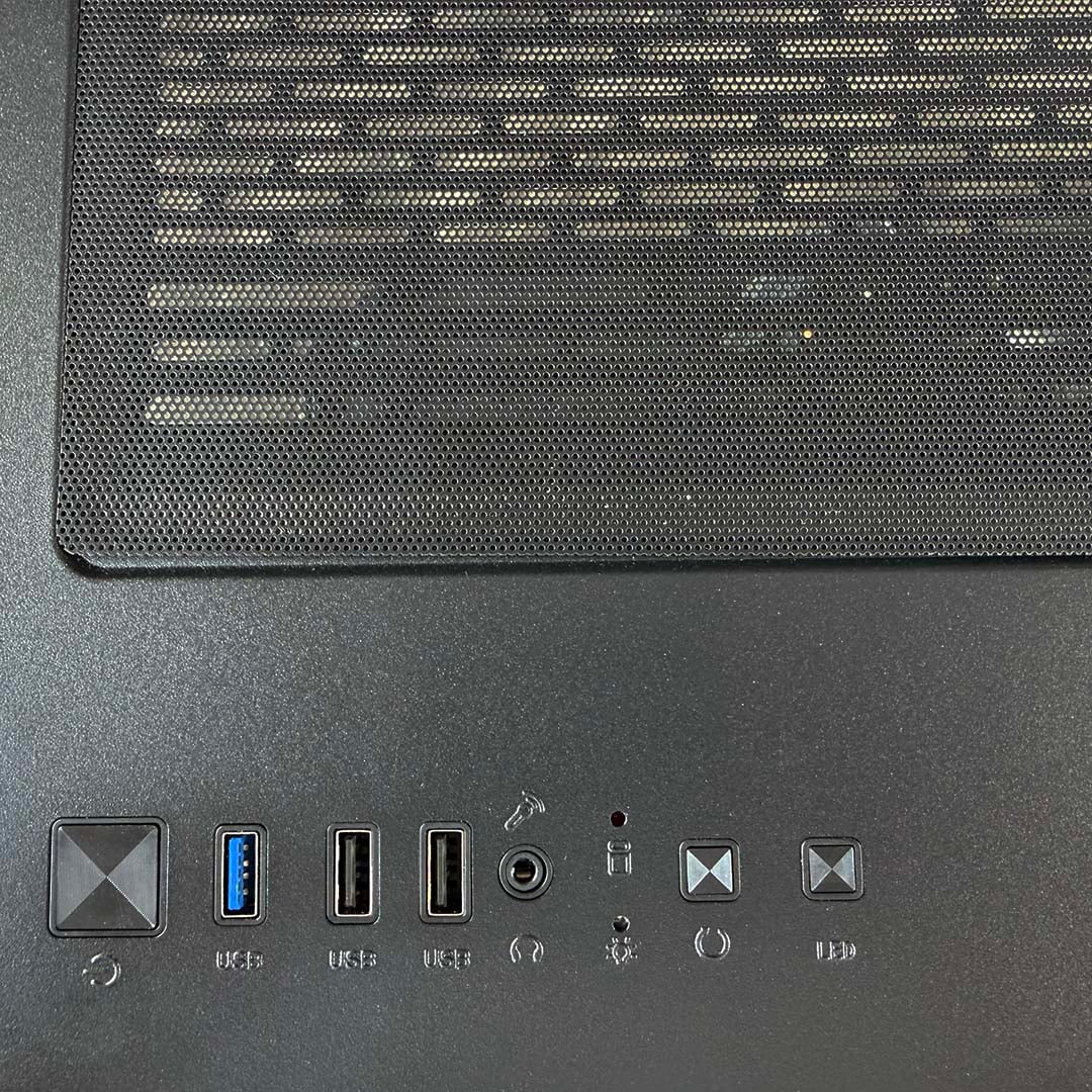 AWD-IT Kalona PC top front ports