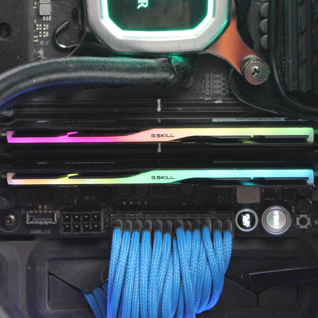 G.Skill TridentZ DDR5 RGB memory.