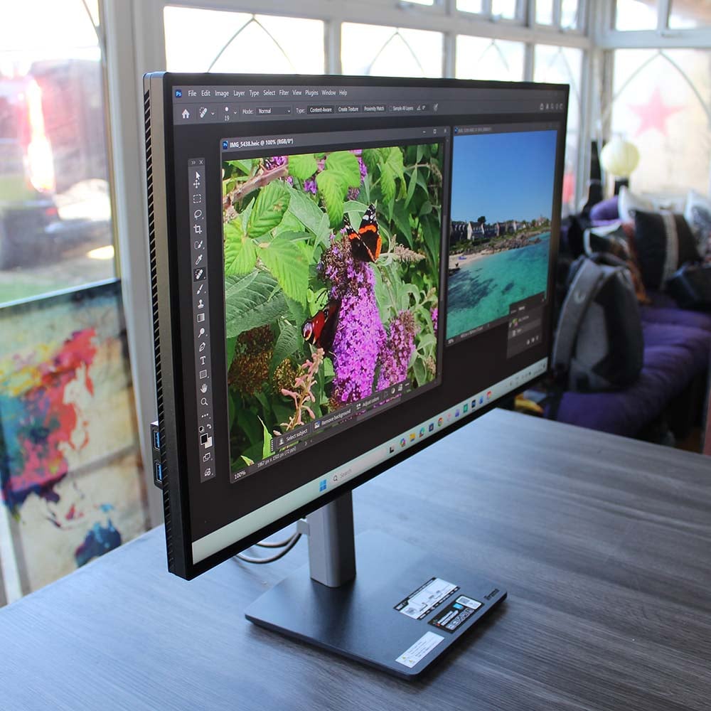 iiyama ProGraphic HB2701UHSNP from left angle