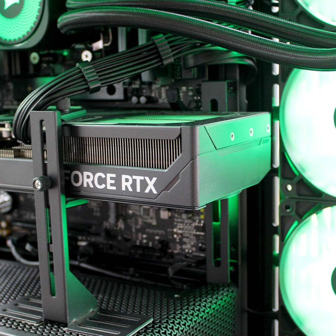 PCSpecialist iCue Cruiser Stealth graphics card support