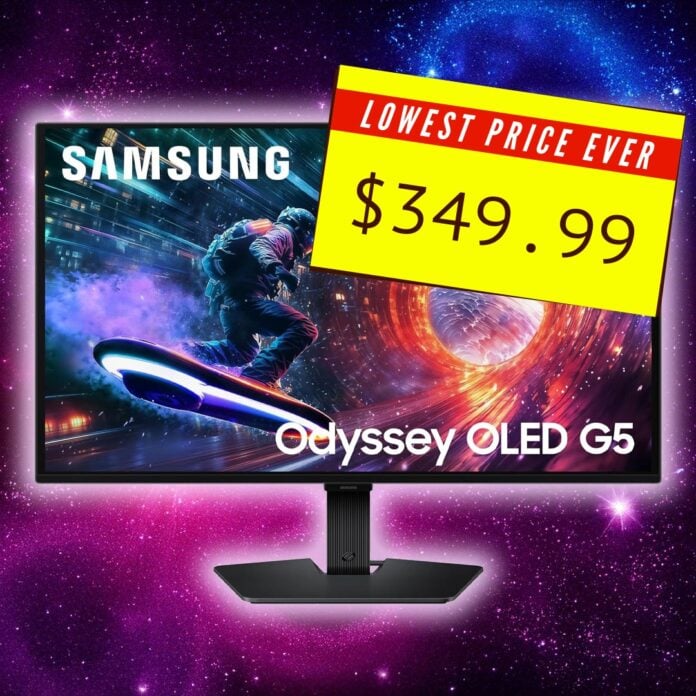 Samsung OLED gaming monitor deal
