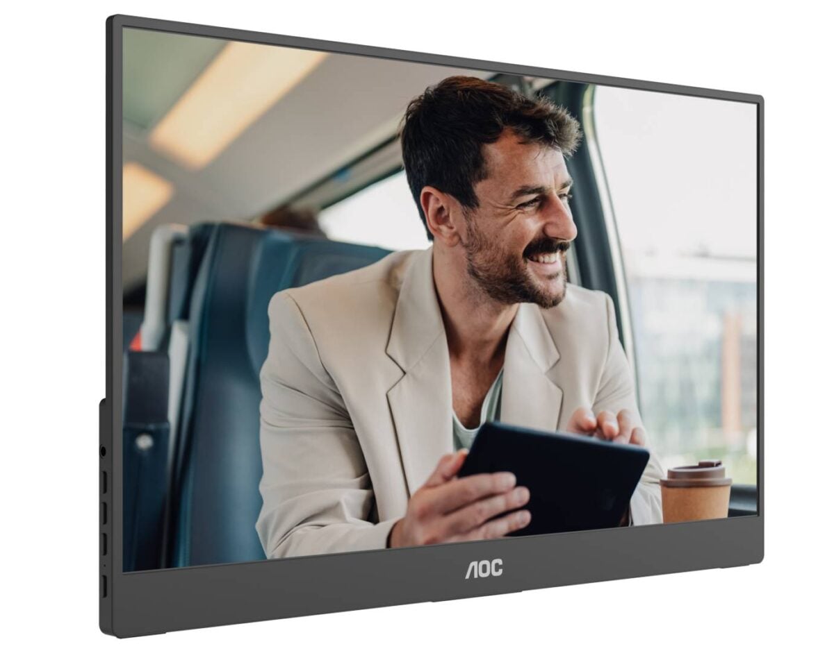 AOC 16T20E2 - Audio jack.