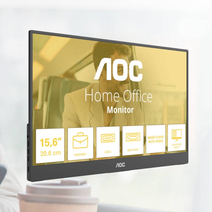 AOC 16T20E2 portable display.