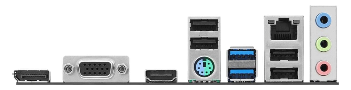 ASRock H610M Combo II - IO.