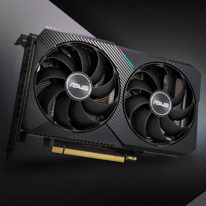 Asus Nvidia RTX 3060 12GB.