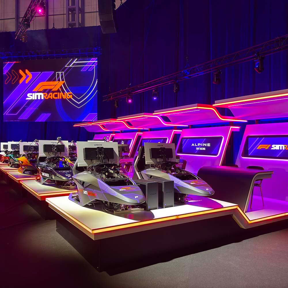 DreamHack 2-26 F1 Sim Racing