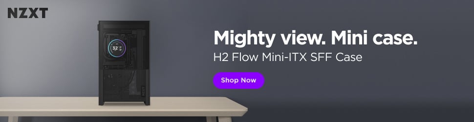 NZXT H2 Flow Mini-ITX SFF Case - Mighty view, Mini case.