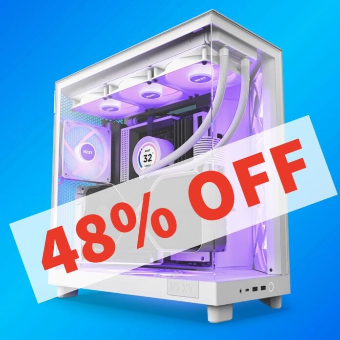 NZXT H6 Flow RGB PC case deal