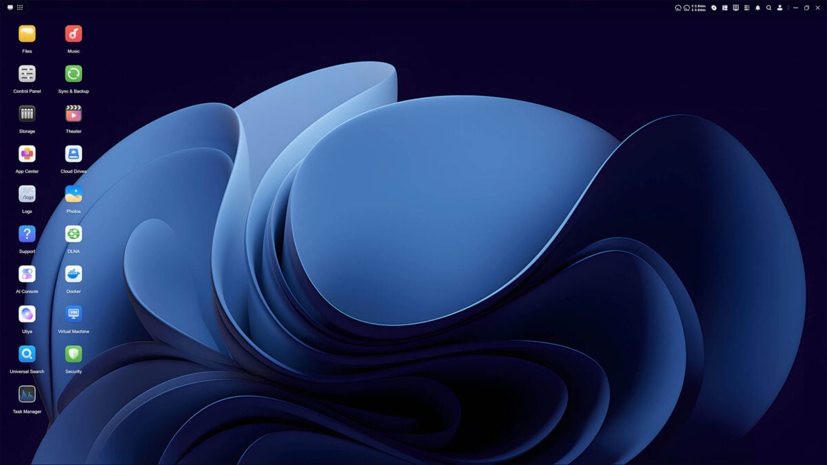 The desktop view for UGOS Pro, running on the Ugreen NASync iDX6011 Pro.