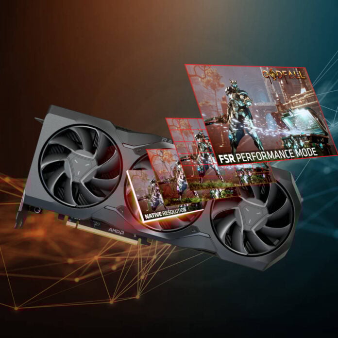 AMD Radeon 9000 GPU.