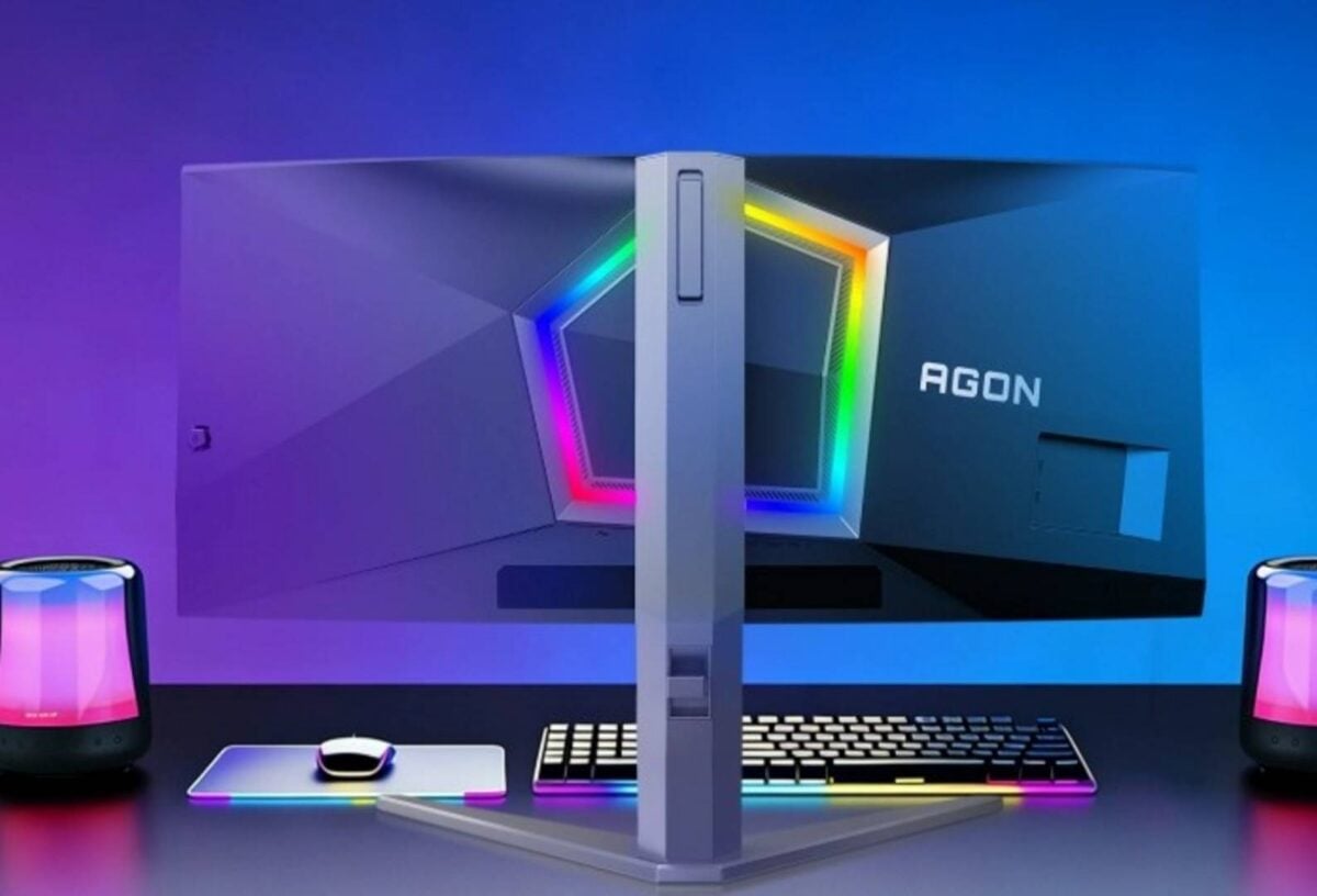 AOC Agon Pro AGP346UCSD - back.