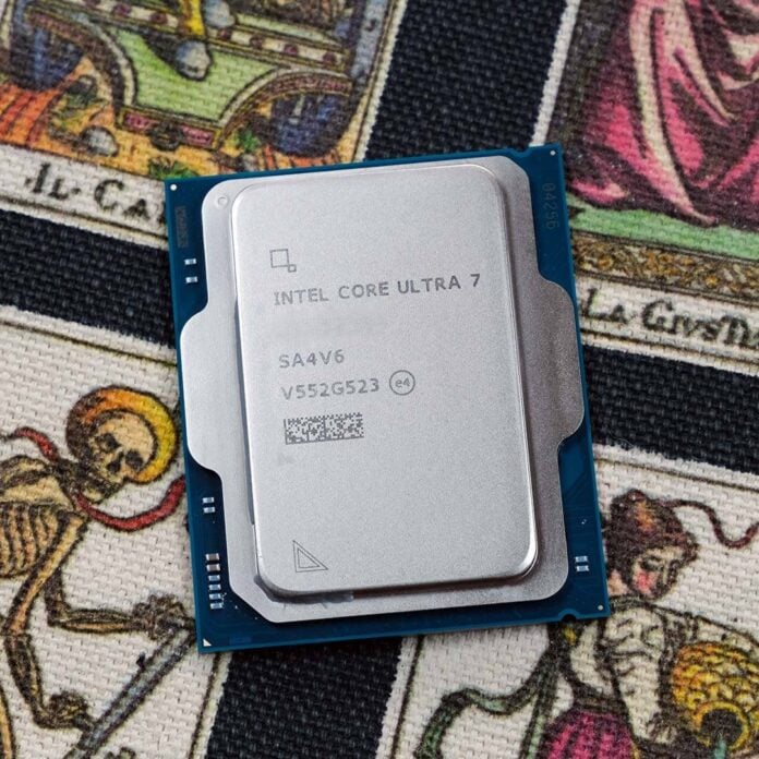 Intel Core Ultra CPU.