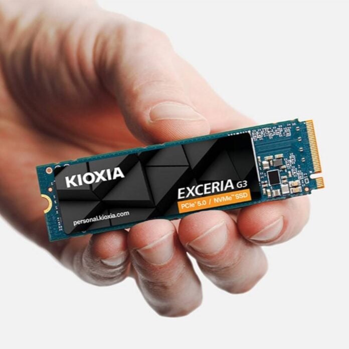 Kioxia Exceria G3 SSD.