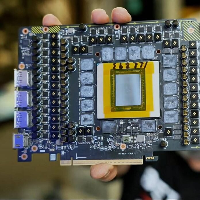 Nvidia MSI RTX 5090 Lightning Z.